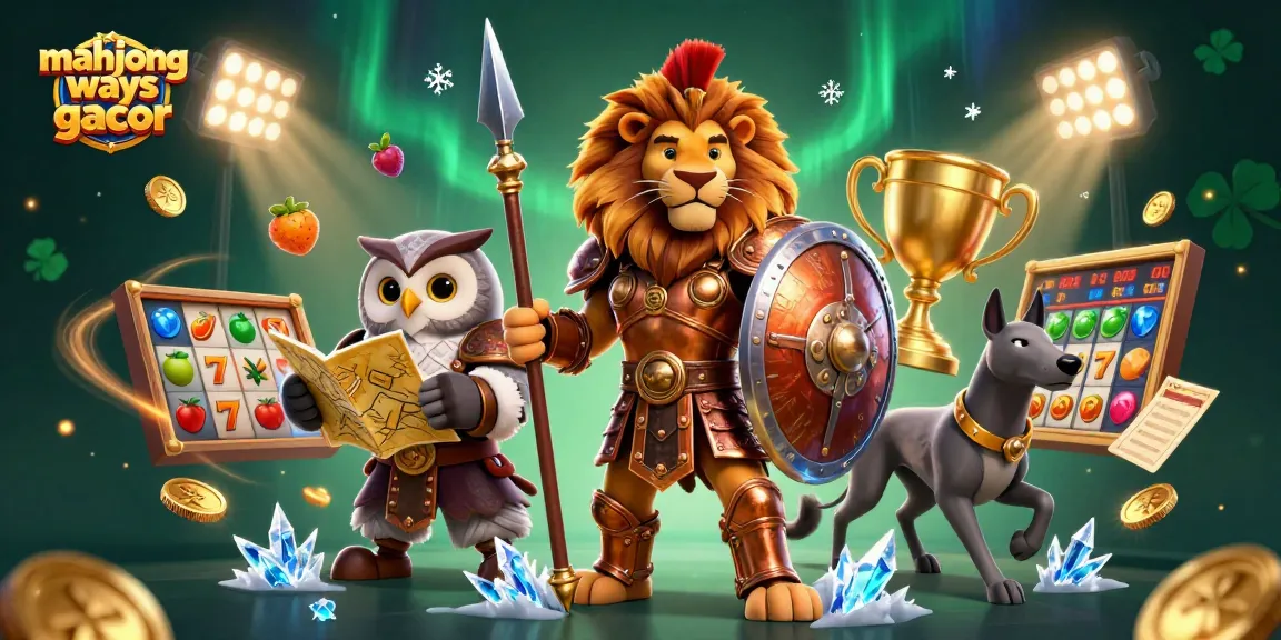 Experience thrilling gameplay with mahjong ways gacor, featuring dynamic slots and lively characters.