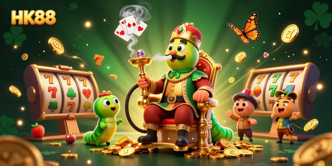 Engage with HK88's thrilling slots scene featuring dynamic reels and exciting game symbols.
