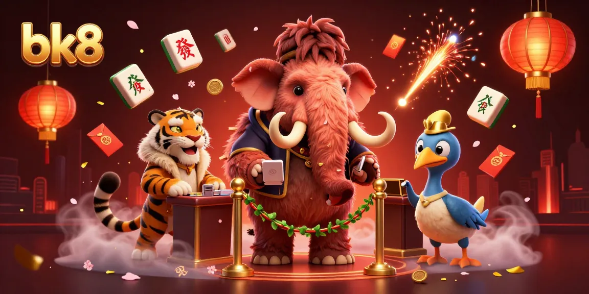 Experience thrilling action at bk8 casino featuring a vibrant virtual scene with lively characters and gambling elements.