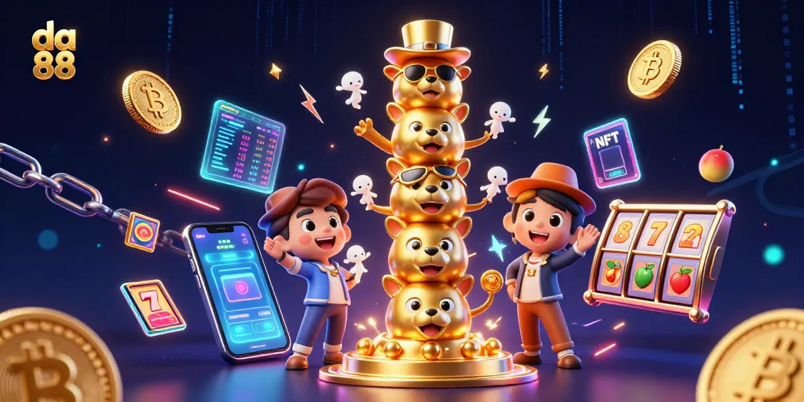 Engage with da 88 in an exciting 3D casino environment filled with slot games and crypto.